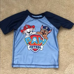 Toddlers Paw Patrol Swim Rashguard